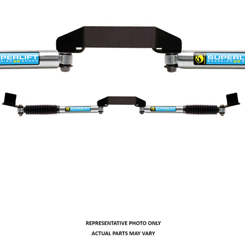 Superlift 05-19 Ford F-250 SD 4WD Dual Steering Stabilizer Kit - SL SS