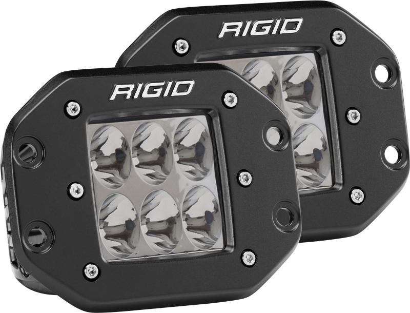 Rigid Industries D2 - Flush Mount - Driving Pair - Rigid Industries