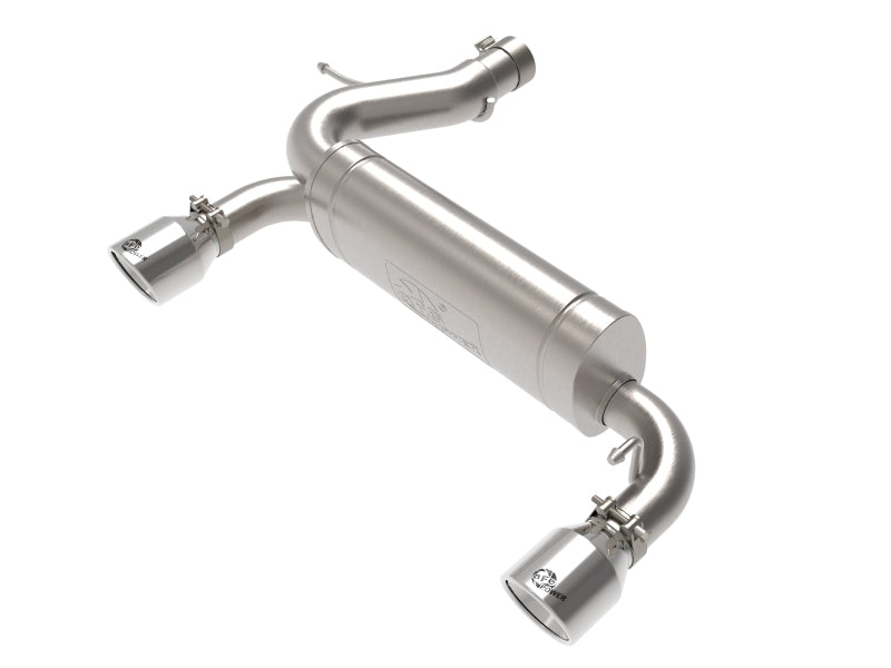 aFe Vulcan 3in 304 SS Axle-Back Exhaust 2021 Ford Bronco L4-2.3L (t)/V