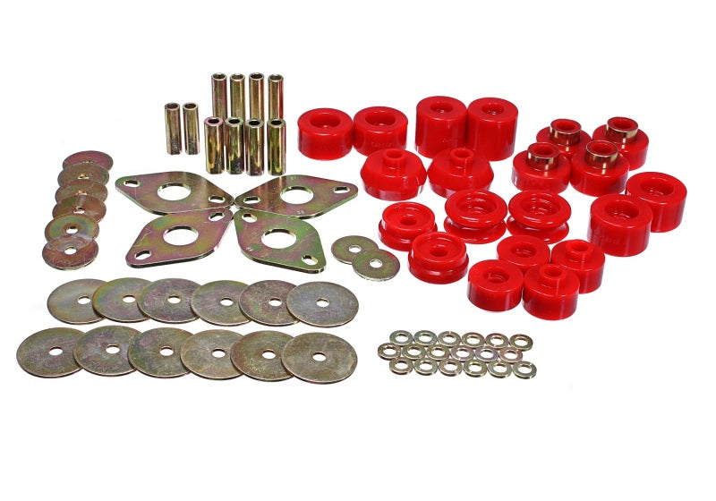 Energy Suspension 00-02 Toyota 4-Runner 2WD/4WD Red Body Mount Bushing