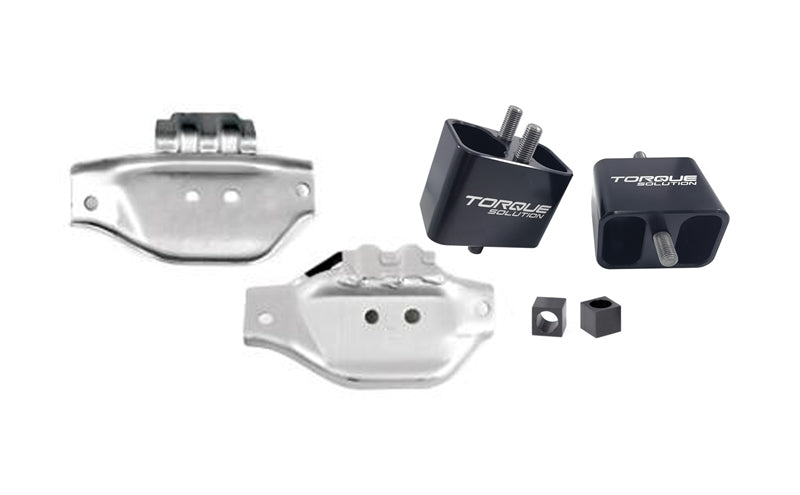 Torque Solution Solid Engine Mounts: Subaru WRX 2015+ / Forester XT 20