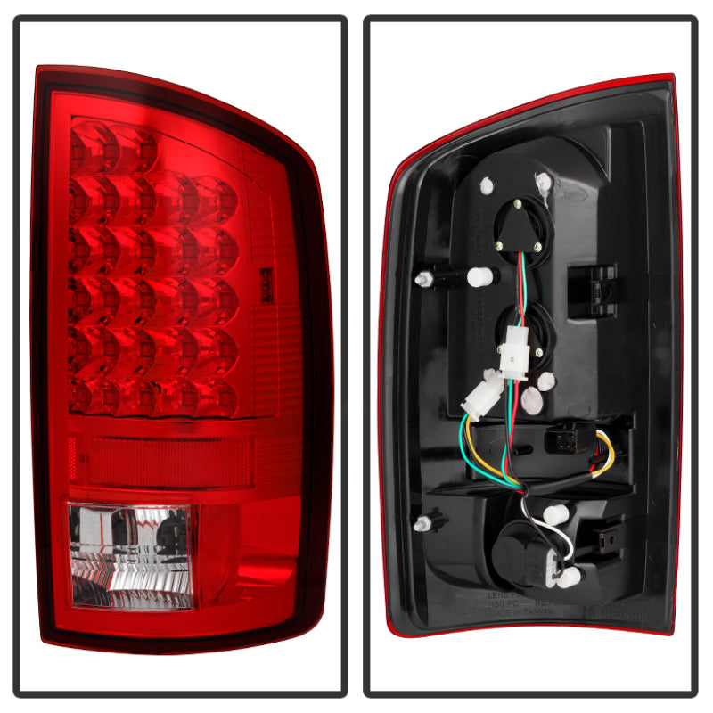 Spyder Dodge Ram 02-06 1500/Ram 2500/3500 03-06 LED Tail Light Red Cle