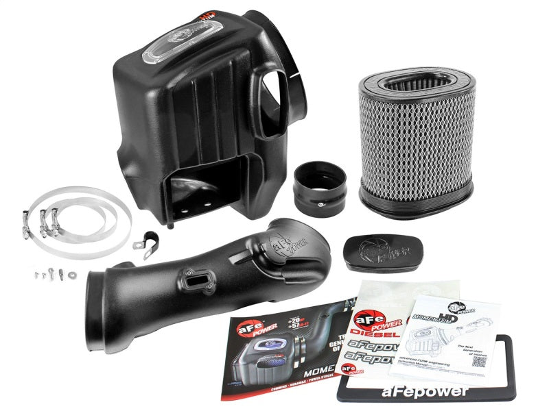 aFe Momentum HD Pro DRY S Stage-2 Si Intake 11-15 Ford Diesel Trucks V