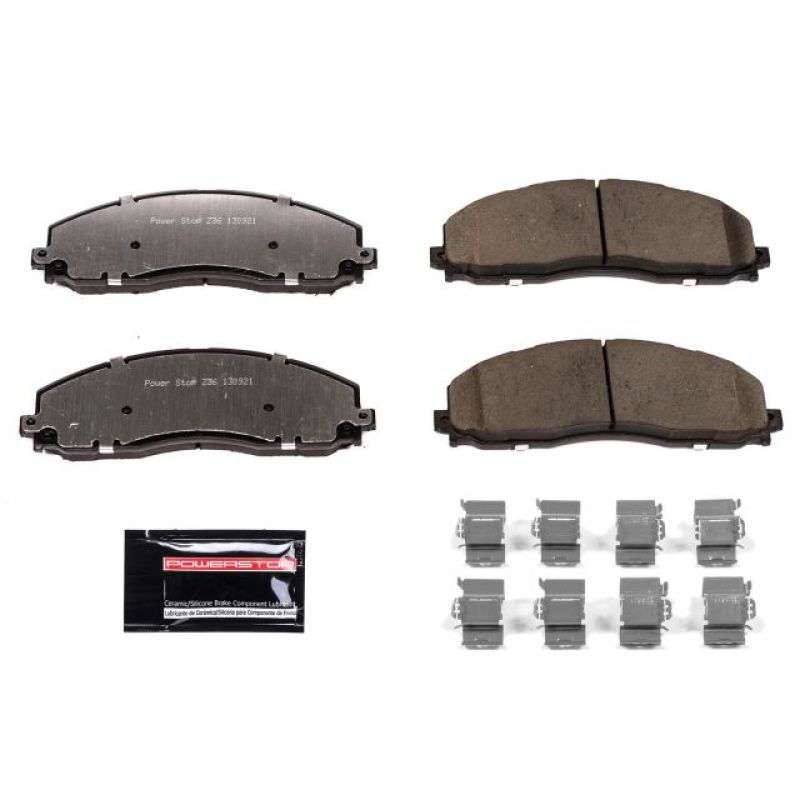 Power Stop 12-19 Ford F-250 Super Duty Front Z36 Truck & Tow Brake Pad