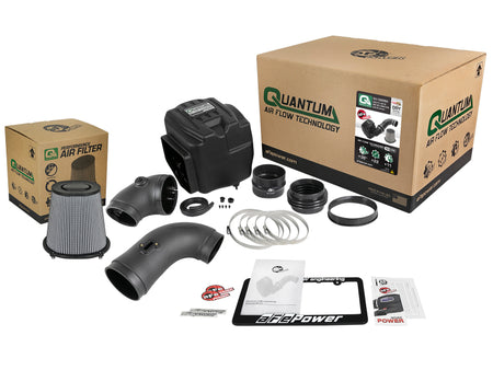 aFe Quantum Pro DRY S Cold Air Intake System 08-10 GM/Chevy Duramax V8
