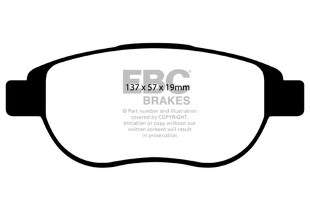 EBC Brakes Redstuff Ceramic Brake Pads