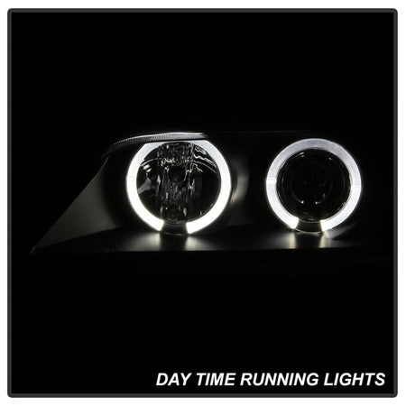 Spyder BMW Z3 96-02 Projector Headlights LED Halo Black High H1 Low H1