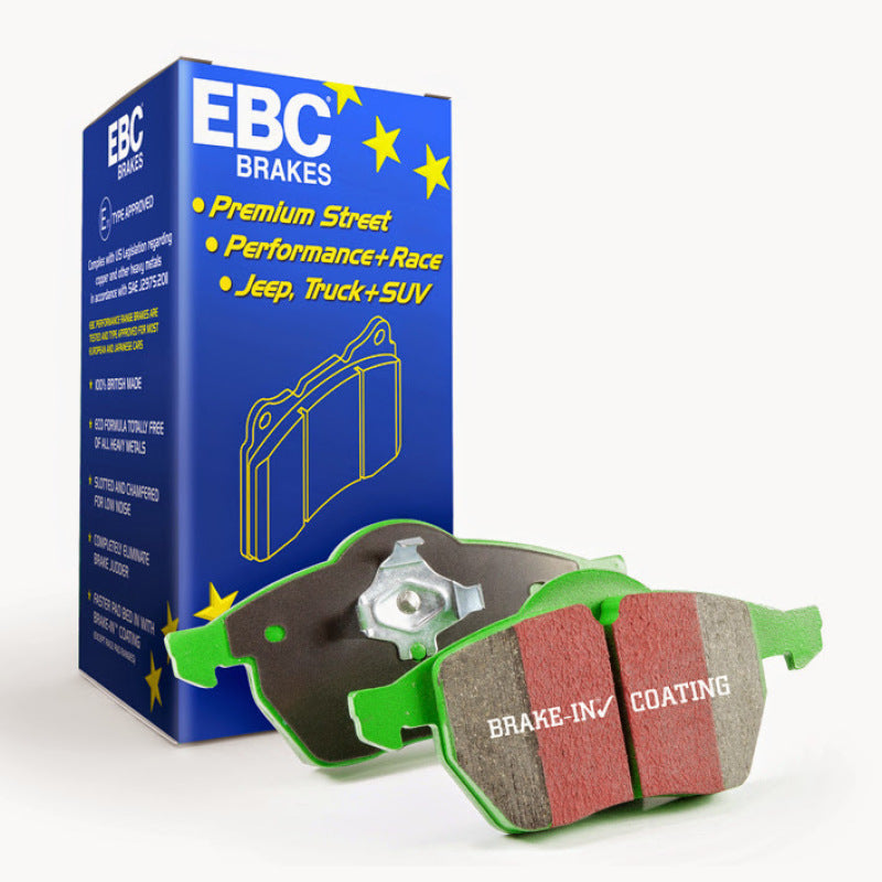 EBC 02-03 Mini Hardtop 1.6 Greenstuff Front Brake Pads