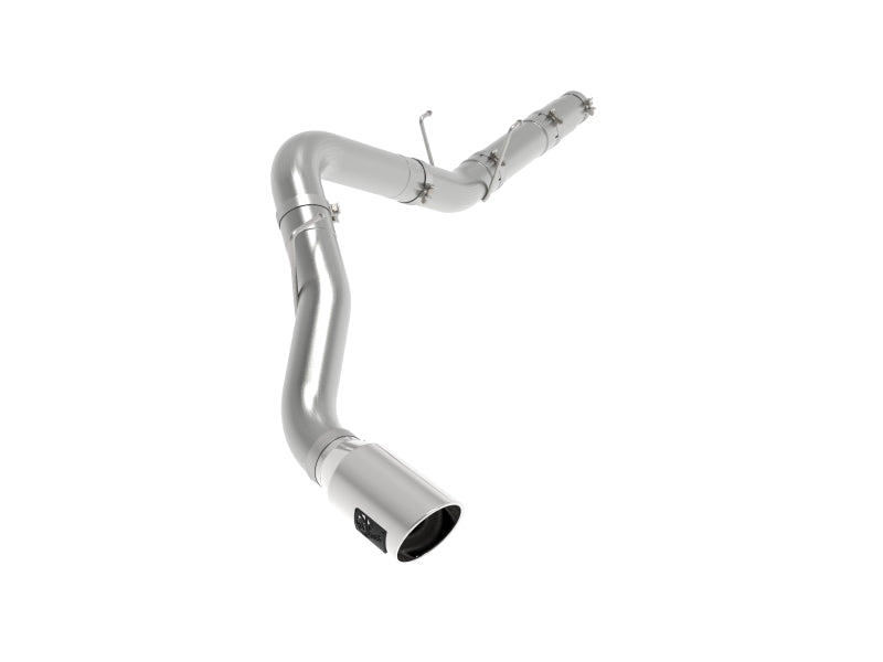 aFe LARGE BORE HD 5in 409-SS DPF-Back Exhaust w/Pol Tip 19-20 Ram Dies