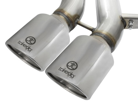 aFe POWER Takeda 3in 304 SS Cat-Back Exhaust w/ Polished Tips 13-17 Fo