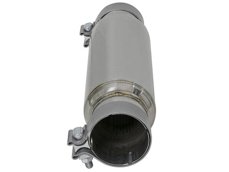 aFe MACH Force-Xp 409 SS Resonator 3in. Inlet/Outlet / 4in. Diameter /