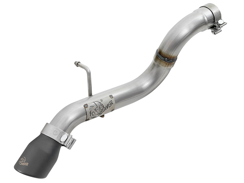 aFe MACH Force-Xp Axle-Back Exhaust System w/Black Tip 18-20 Jeep Wran