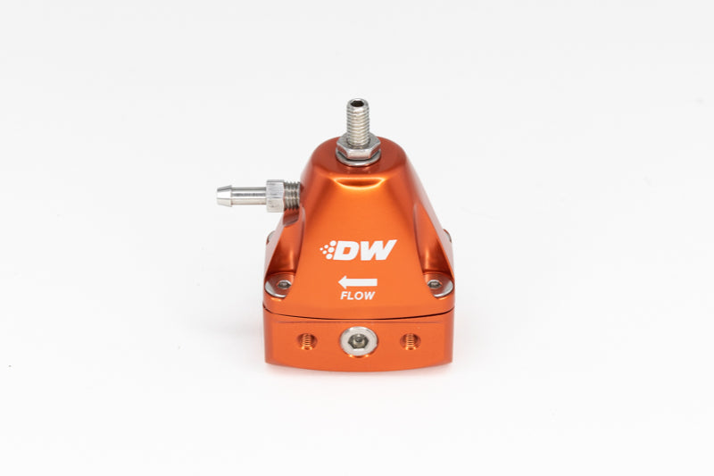 DeatschWerks DWR1000iL In-Line Adjustable Fuel Pressure Regulator - Or
