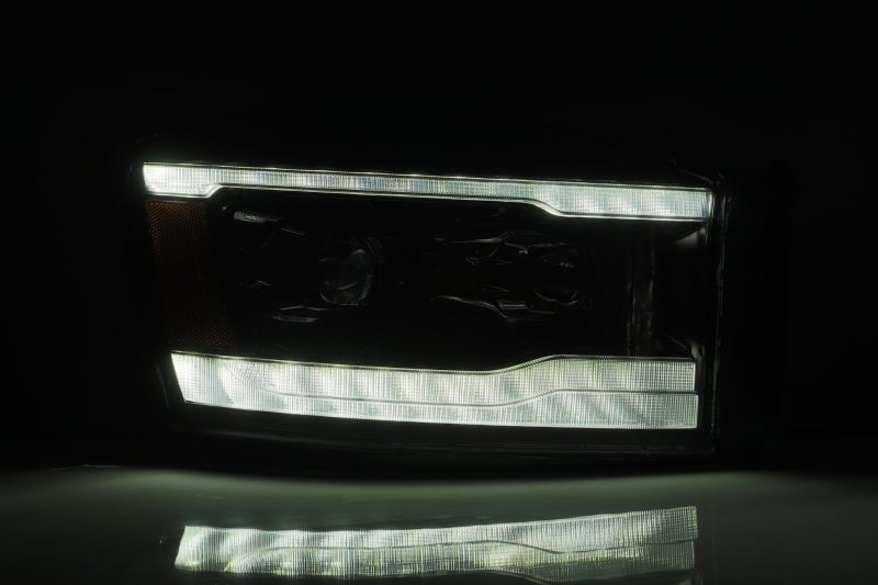 AlphaRex 06-08 Dodge Ram 1500HD PRO-Series Projector Headlights Plank 