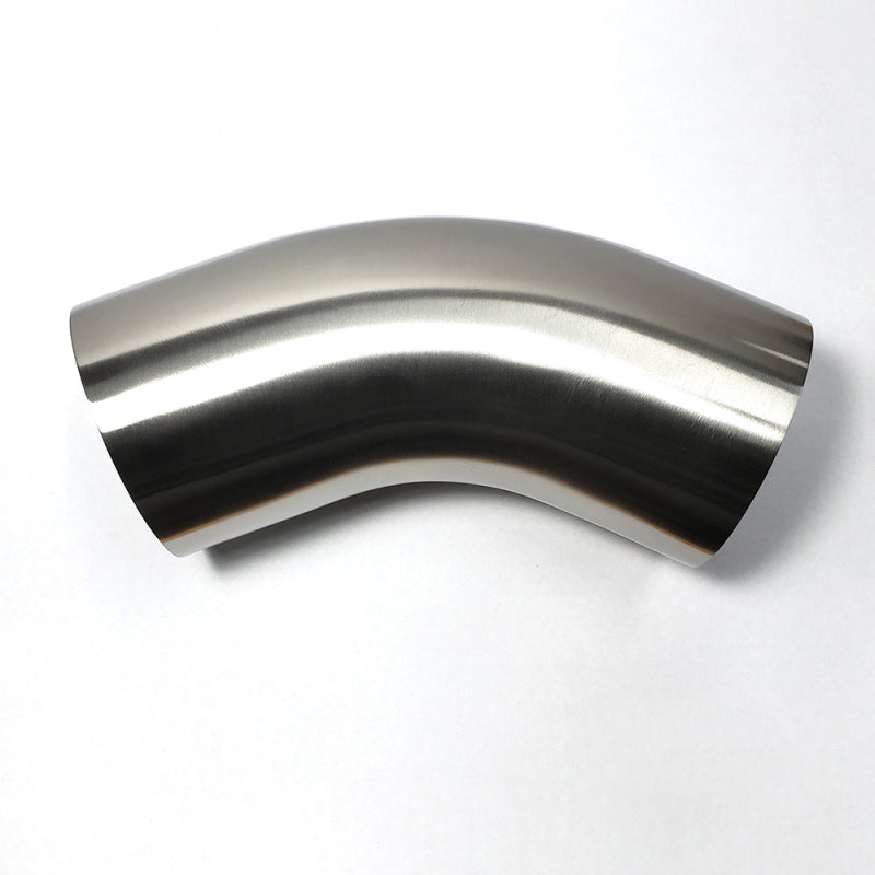 Stainless Bros 1.75in SS304 45 Degree Bend Elbow - 1.5D / 2.625in CLR 