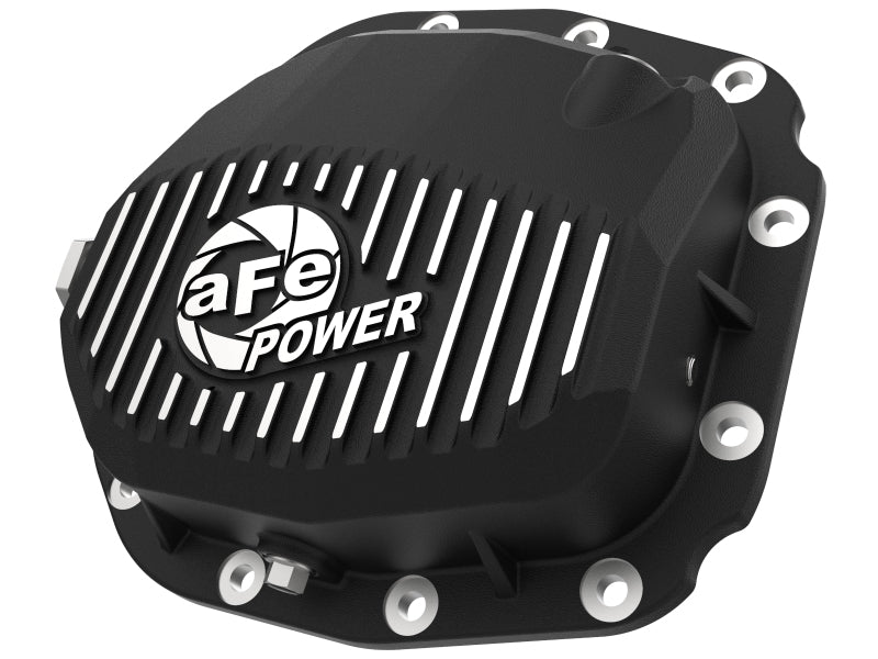 aFe Pro Series Rear Differential Cover Black w/ Fins 15-19 Ford F-150 