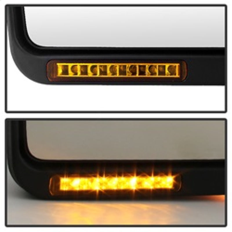 Xtune Ford F150 07-14 Power Heated Amber LED Signal OE Mirror Right MI