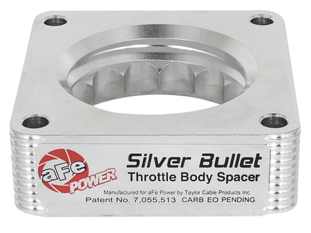 aFe Silver Bullet Throttle Body Spacer 09-18 Nissan 370Z V6-3.7L (VQ37
