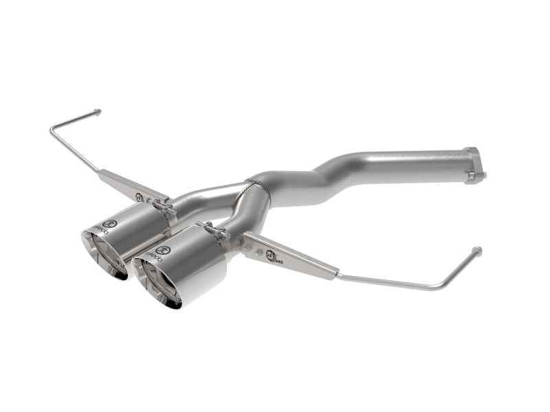 aFe Takeda 3in-2.5in 304 SS Axle-Back Exhaust w/Polished Tip 19-20 Hyu