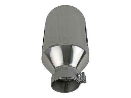aFe Power MACH Force-Xp 304 Stainless Steel Clamp-on Exhaust Tip - Pol
