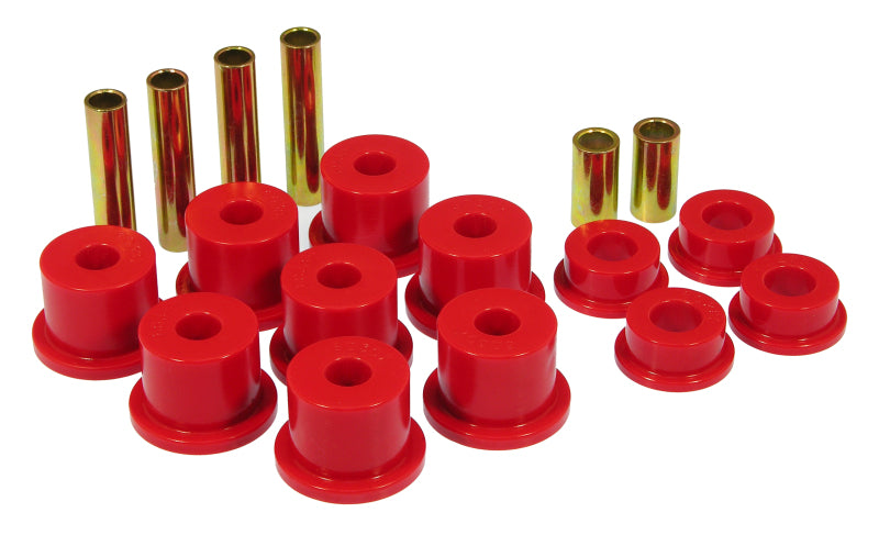 Prothane 80-98 Ford F250/350 4wd Front Spring Bushings - Red