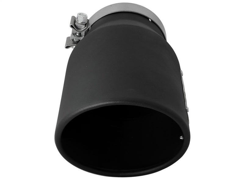 aFe MACHForce XP 5in 304 Stainless Steel Exhaust Tip 5 In x 7 Out x 12