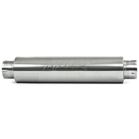 MBRP Universal Quiet Tone Muffler 4in Inlet/Outlet 24in Body 6in Dia 3