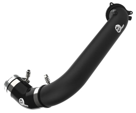 aFe BladeRunner Black 2-3/4in Aluminum Charge Pipe 2021 Toyota Supra G