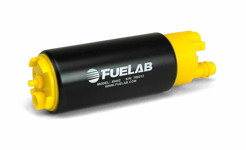 Fuelab 494 High Output In-Tank Electric Fuel Pump - 340 LPH In In-Line