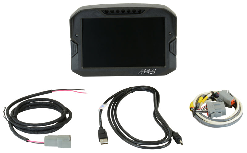 AEM CD-7 Non Logging Race Dash Carbon Fiber Digital Display (CAN Input