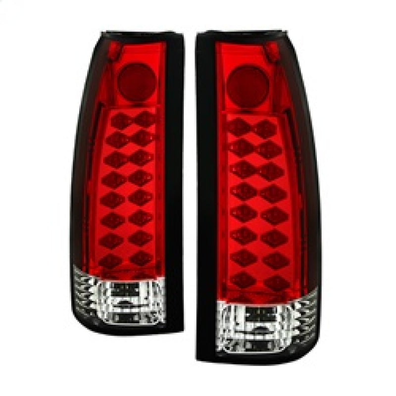 Spyder Chevy C/K Series 1500 88-98/Blazer 92-94 LED Tail Lights Red Cl