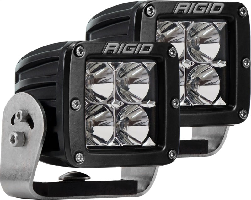 Rigid Industries Dually HD Black- Flood - Set of 2 - Rigid Industries