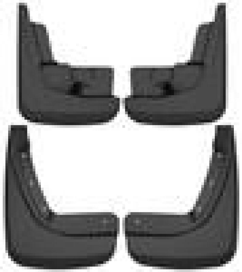 Husky Liners 20-21 Ford Explorer Front and Rear Mud Guard Set - Black - Husky Liners