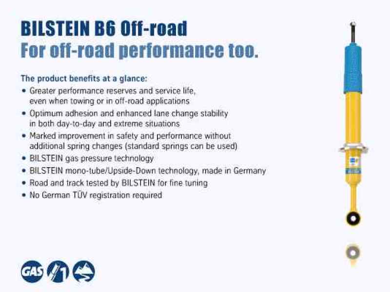 Bilstein B6 4600 2015-2016 Ford F-150 Rear Twintube Shock Absorber
