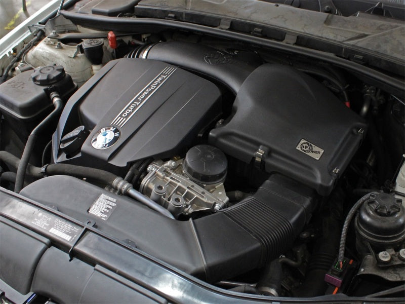 aFe MagnumFORCE Intake System Cover, Black, 11-13 BMW 335i/xi E9x 3.0L