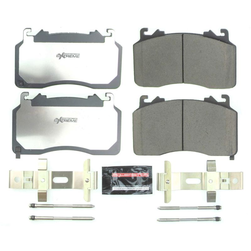 Power Stop 2020 Ford Mustang Front Z26 Extreme Street Brake Pads w/Har