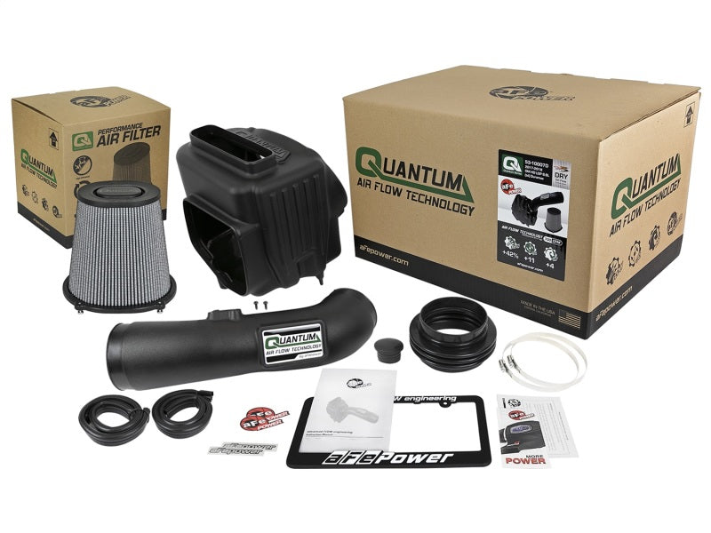 aFe Quantum Pro DRY S Cold Air Intake System 17-18 GM/Chevy Duramax V8