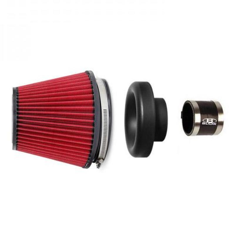 BLOX Racing Performance Filter Kit w/ 2.5inch  Velocity Stack Air Filt