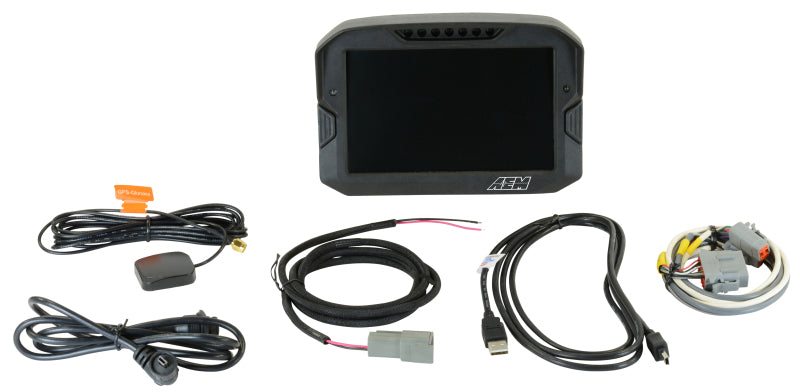 AEM CD-7 Logging GPS Enabled Race Dash Carbon Fiber Digital Display w/