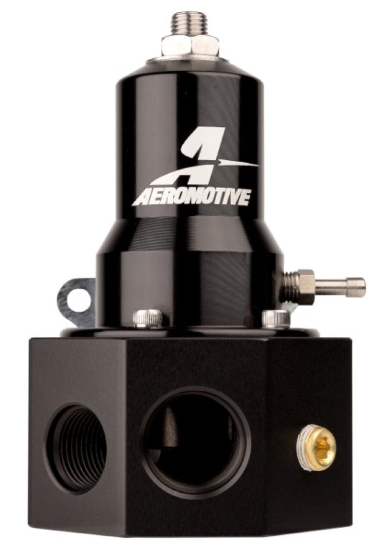 Aeromotive Adjustable Fuel Pressure Regulator 30-120PSI .313 Valve -3x