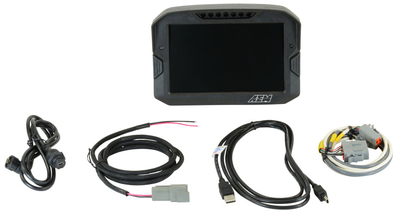 AEM CD-7 Logging Race Dash Carbon Fiber Digital Display (CAN Input Onl