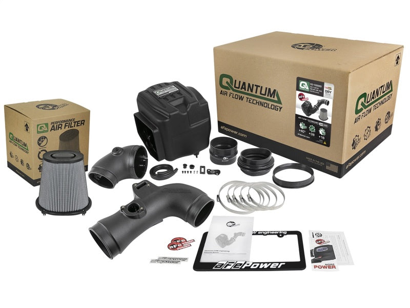 aFe Quantum Pro DRY S Cold Air Intake System 11-16 GM/Chevy Duramax V8