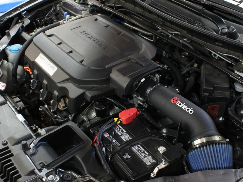 aFe Takeda Intake Stage-2 PRO 5R 13-14 Honda Accord V6-3.5L (Black)