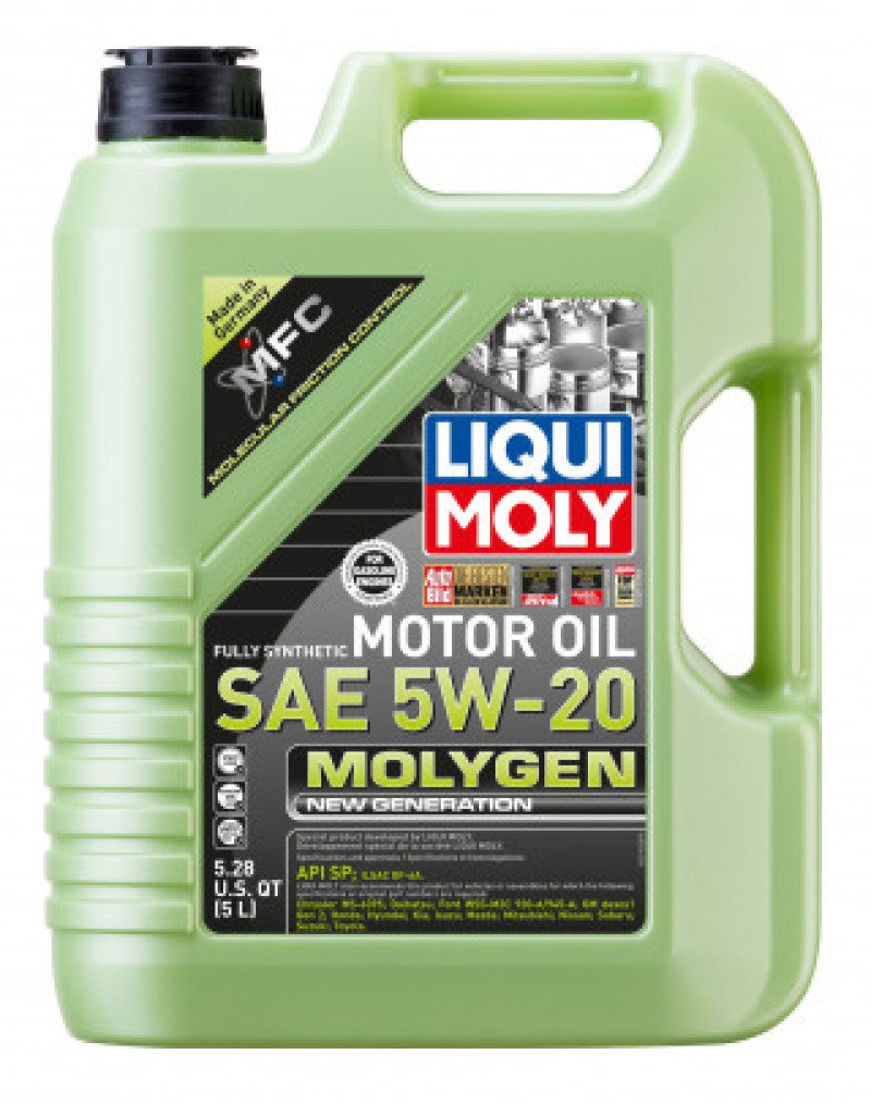 LIQUI MOLY 5L Molygen New Generation Motor Oil SAE 5W20
