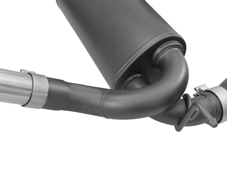aFe Rebel Series 2.5in 409 SS Cat-Back Exhaust w/ Black Tips 2007+ Jee