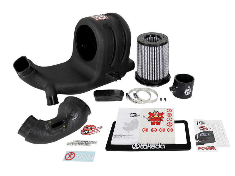 aFe Takeda Momentum Pro DRY S Cold Air Intake System 15-18 Honda Fit I