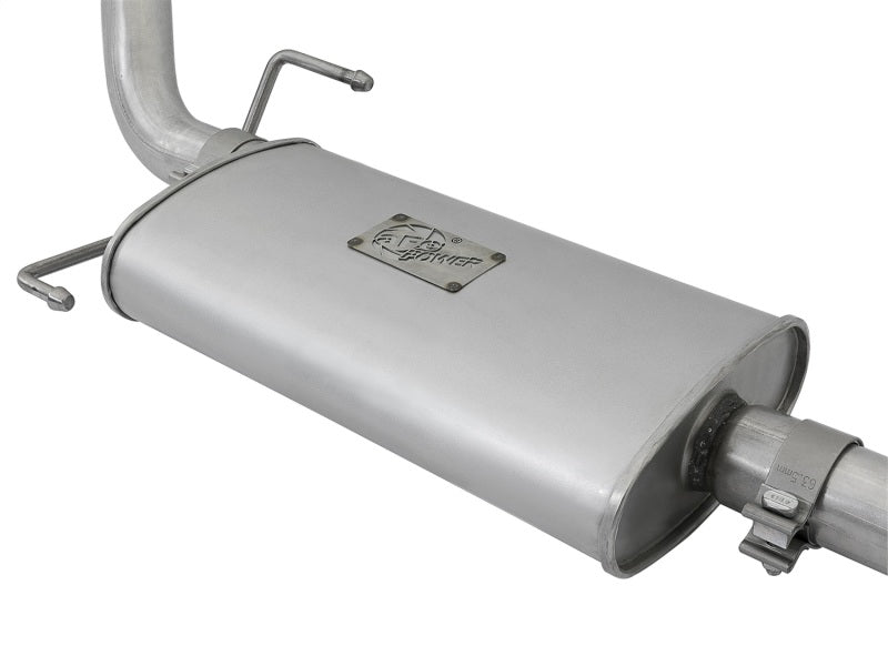 aFe Scorpion 2-1/2in Alum Steel Cat-Back Exhaust w/ Polished Tips 07-1