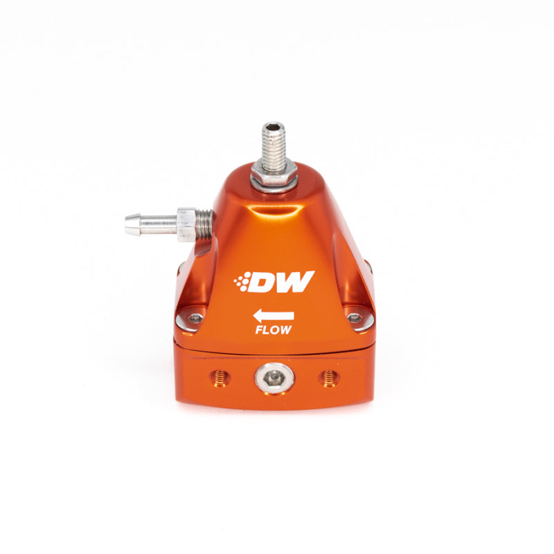 DeatschWerks DWR1000iL In-Line Adjustable Fuel Pressure Regulator - Or