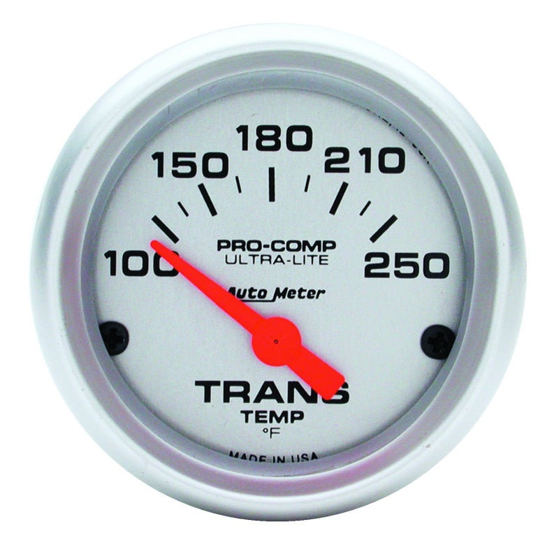 Autometer Ultra-Lite 52mm  100-250 Degree F Mechanical Transmission Te