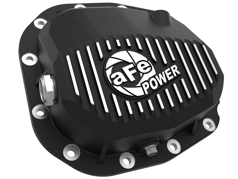 aFe Pro Series Rear Differential Cover Black w/ Fins 15-19 Ford F-150 